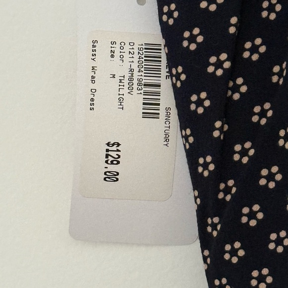 Sanctuary “Sassy Wrap Dress” – Size M – NWT - Picture 9 of 11